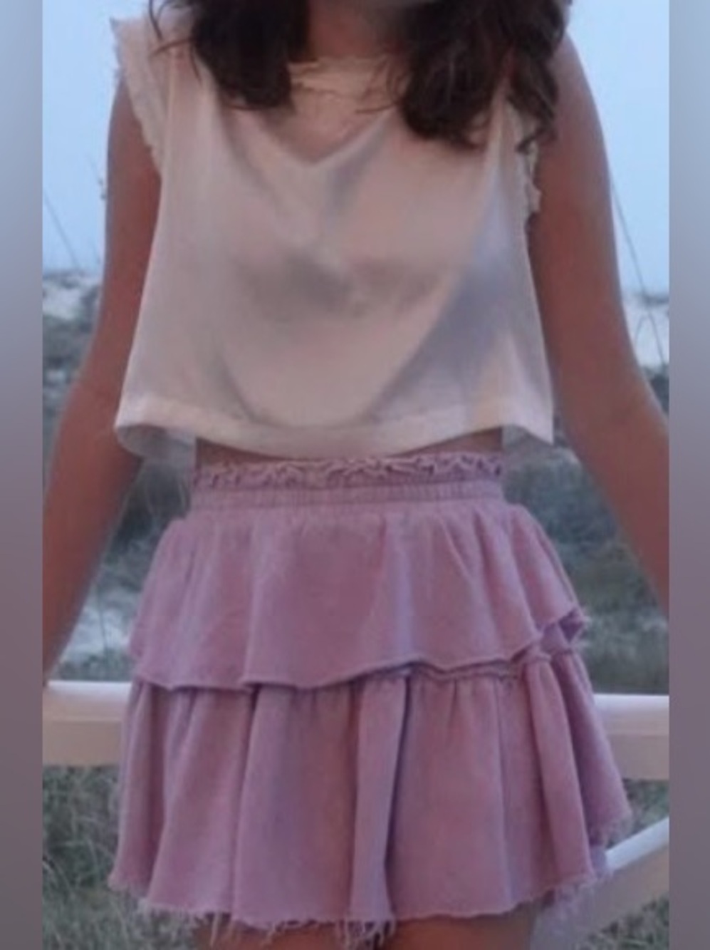 LoveShackFancy Ruffled mini skirt - Picture 2 of 5